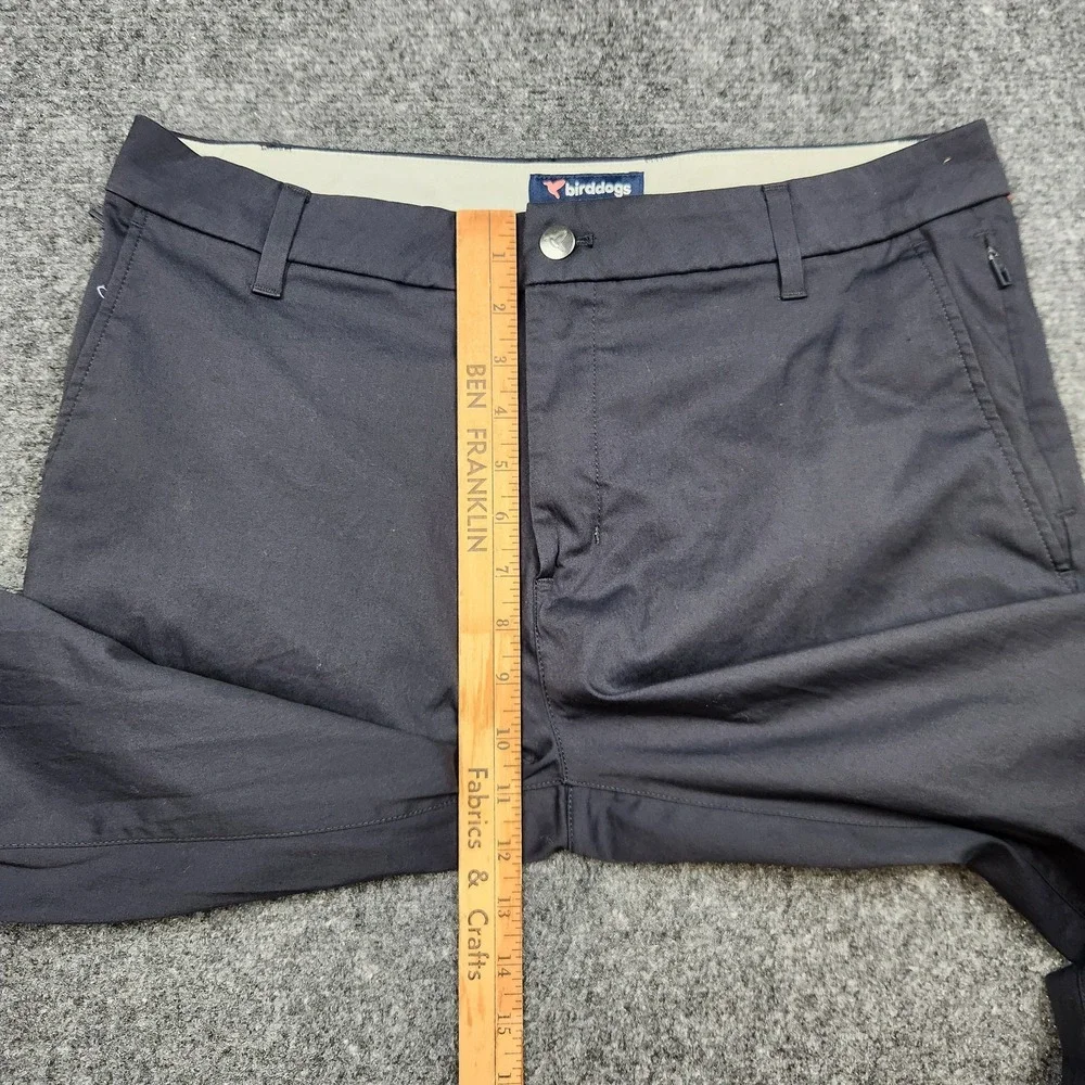 Birddogs Pants Mens 34x34 Gray Slim Fit Stretch Chino‎ Zip Pocket Casual Comfort - Picture 10 of 15